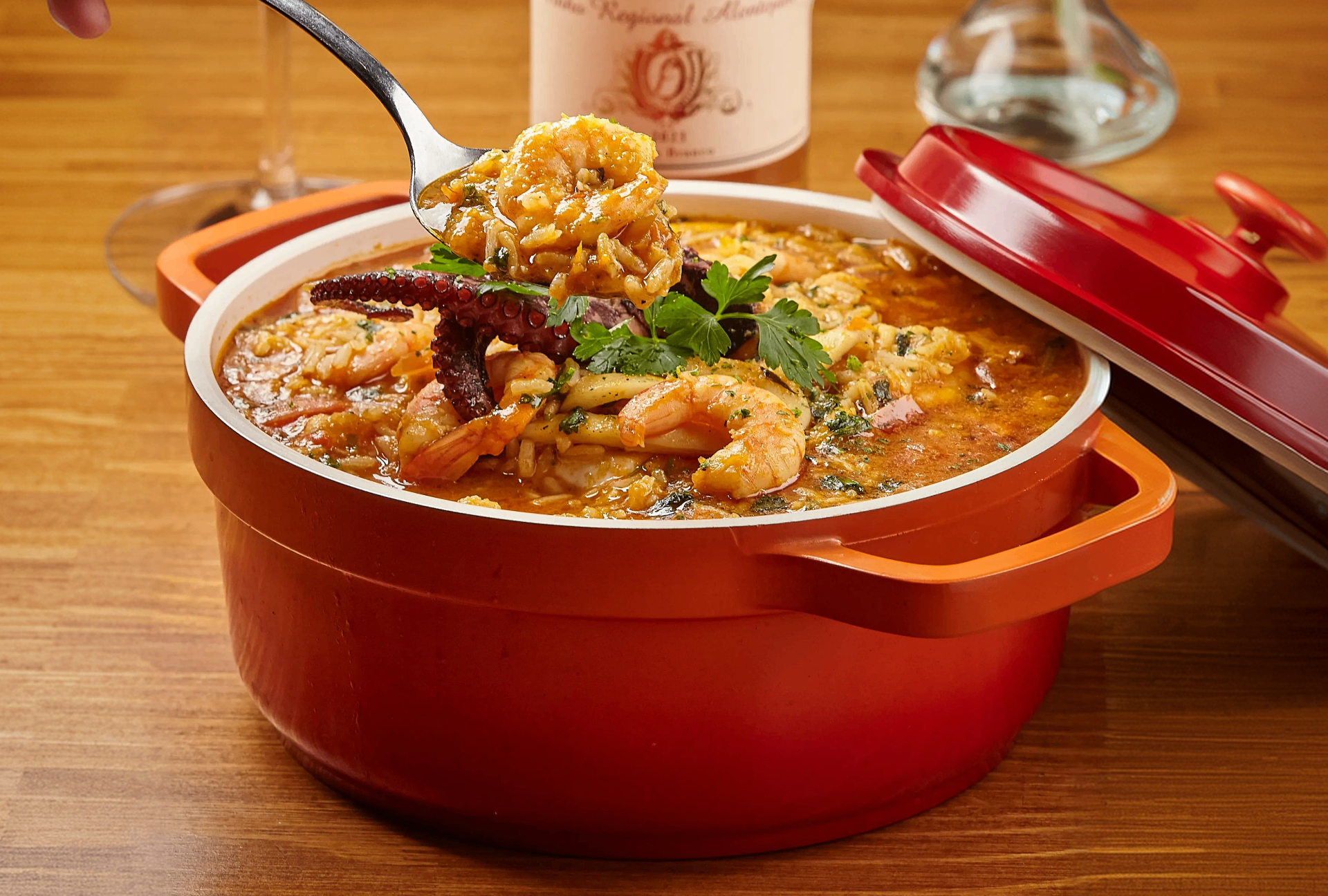 Arroz de marisco Coco Bambu